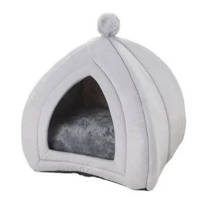 Canopy Pet Bed- Grey