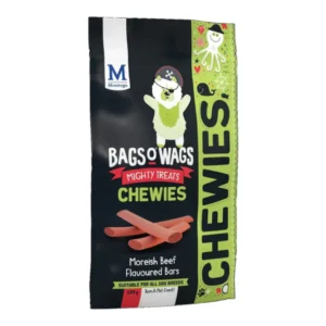Montego Bags O’ Wags Dog Treats – Beef Bars 120g