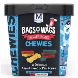 Montego Bags O’ Wags Dog Treats – Mini Bones 500g 1,415KSh