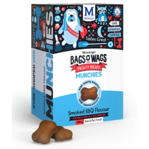 Montego Bags O’ Wags Dog Treats – Munchies BBQ 350g