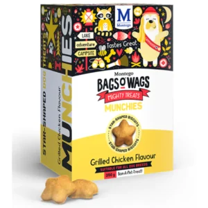 Montego Bags O’ Wags Dog Treats Munchies Chicken – 350g