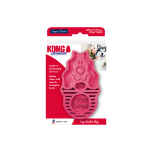 KONG ZoomGroom Raspberry