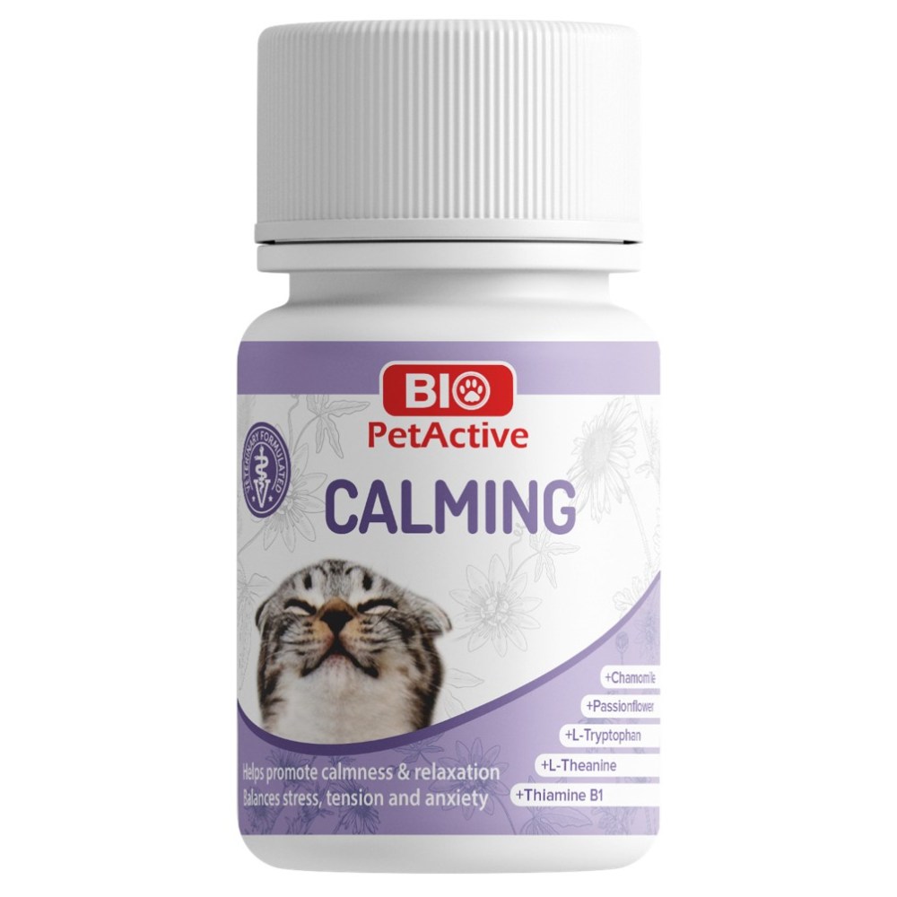 BIO PETACTIVE CALMING TABS- CATS