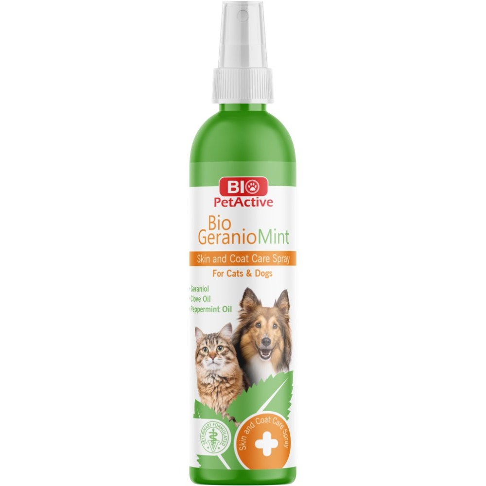 BIO PETACTIVE Geraniomint (Skin & Coat Care Cats & Dogs)