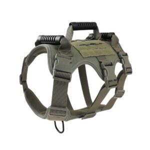 Army Green Tactical Dog Harness