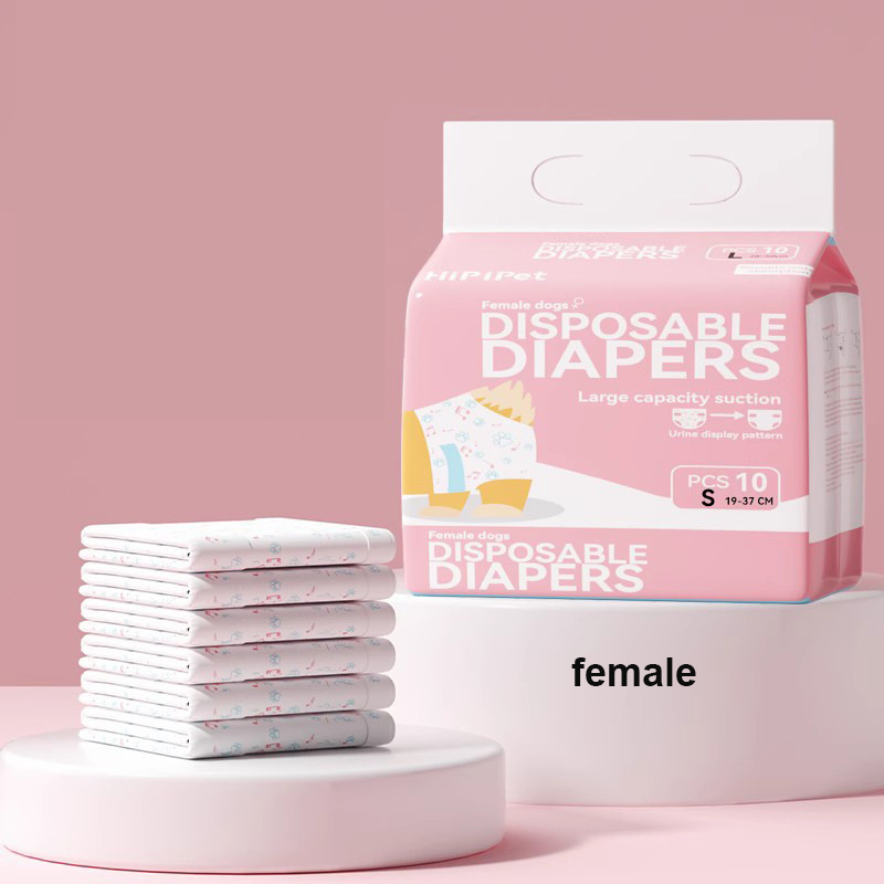 Disposable Female Dog Diapers
