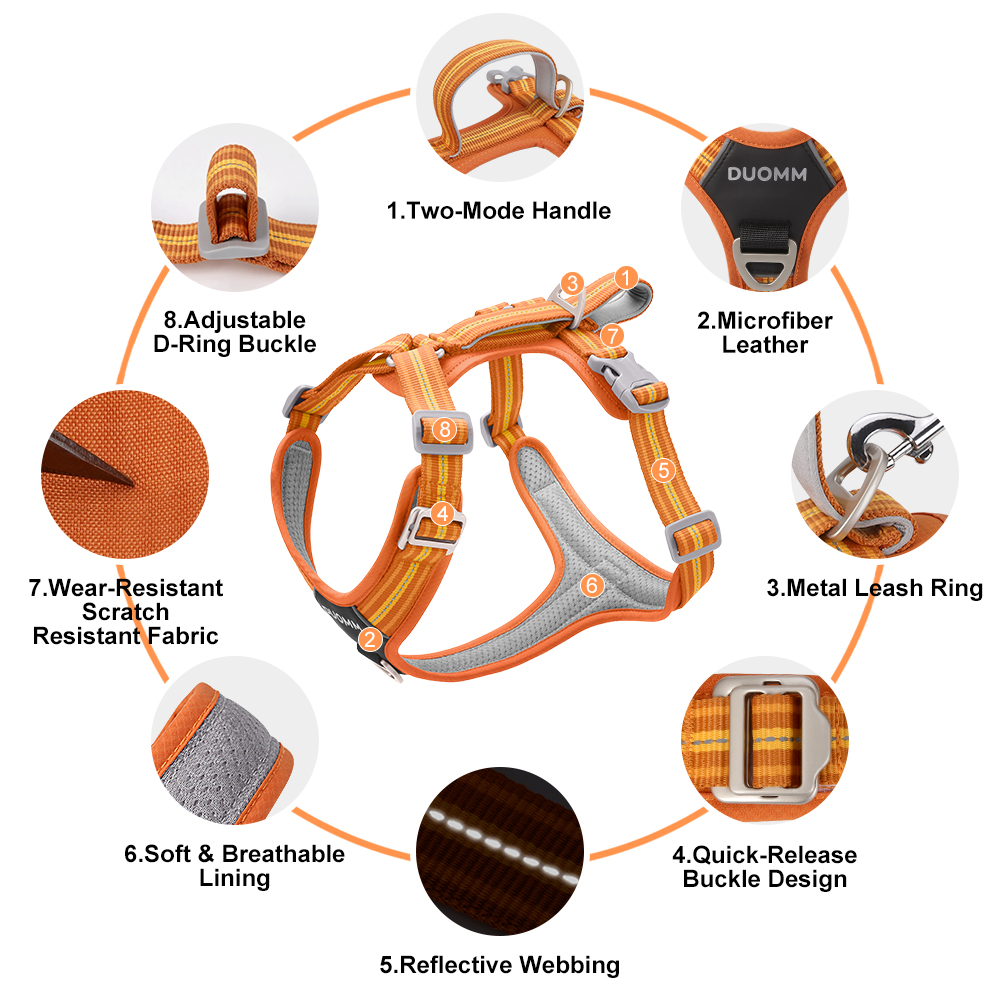 Reflective No-Pull Dog Harness - Image 3