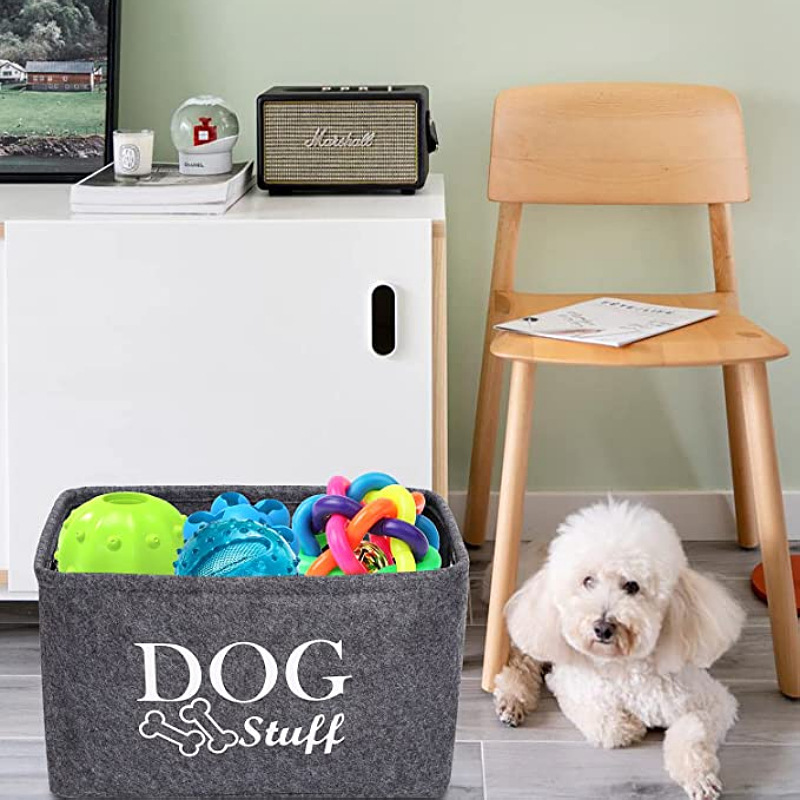 Dog Toy Storage Basket - Image 2