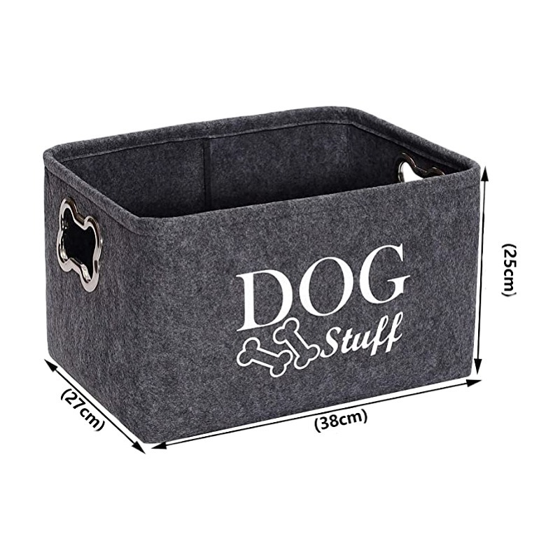 Dog Toy Storage Basket