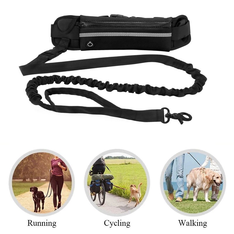 Hands-Free Dog Running Leash Belt