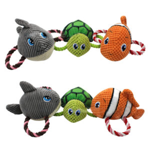 Ocean Friends Rope Dog Toys