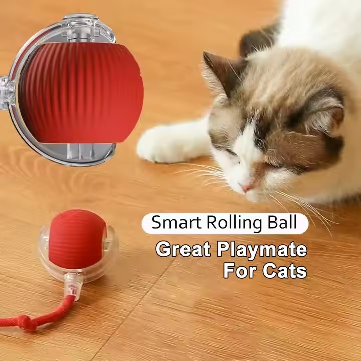 Smart Rolling Interactive Cat Toy Ball - Image 4