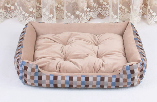 Soft Plush Dog Bed - 90 CM
