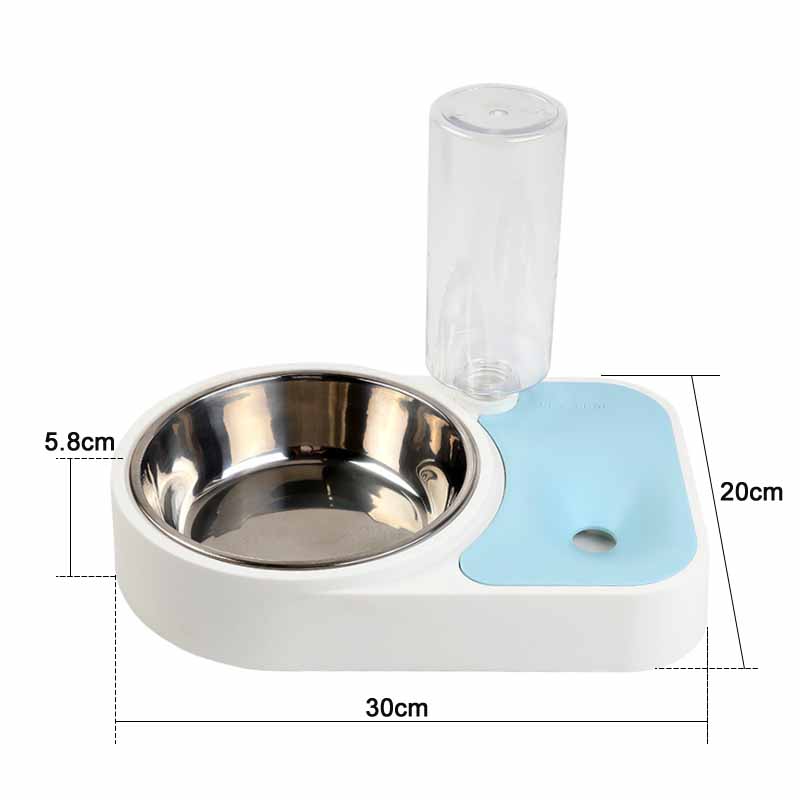Dual Stainless Steel Bowl - Image 2