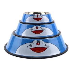 Cartoon Stainless Steel Pet Bowl