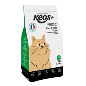 KEOS+ Adult Cat Hair & Skin - Tuna 1.5Kg