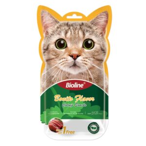BIOLINE Catnip Snacks - 15Gr x 5pcs