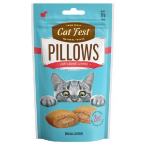 CAT FEST Pillows with Beef Creme - 30Gr