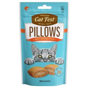 CAT FEST Pillows with Shrimp Creme - 30Gr