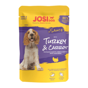 JosiDog Wet Food Turkey & Carrot in Sauce 100g