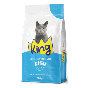 King Adult Cat Food Fish 500g