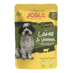 JosiDog Wet Food Lamb & Veggies in Sauce 100g