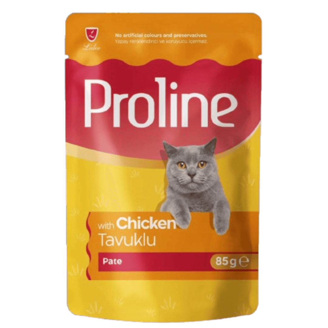 Proline Cat Food Pouch Chicken In Pate 85g