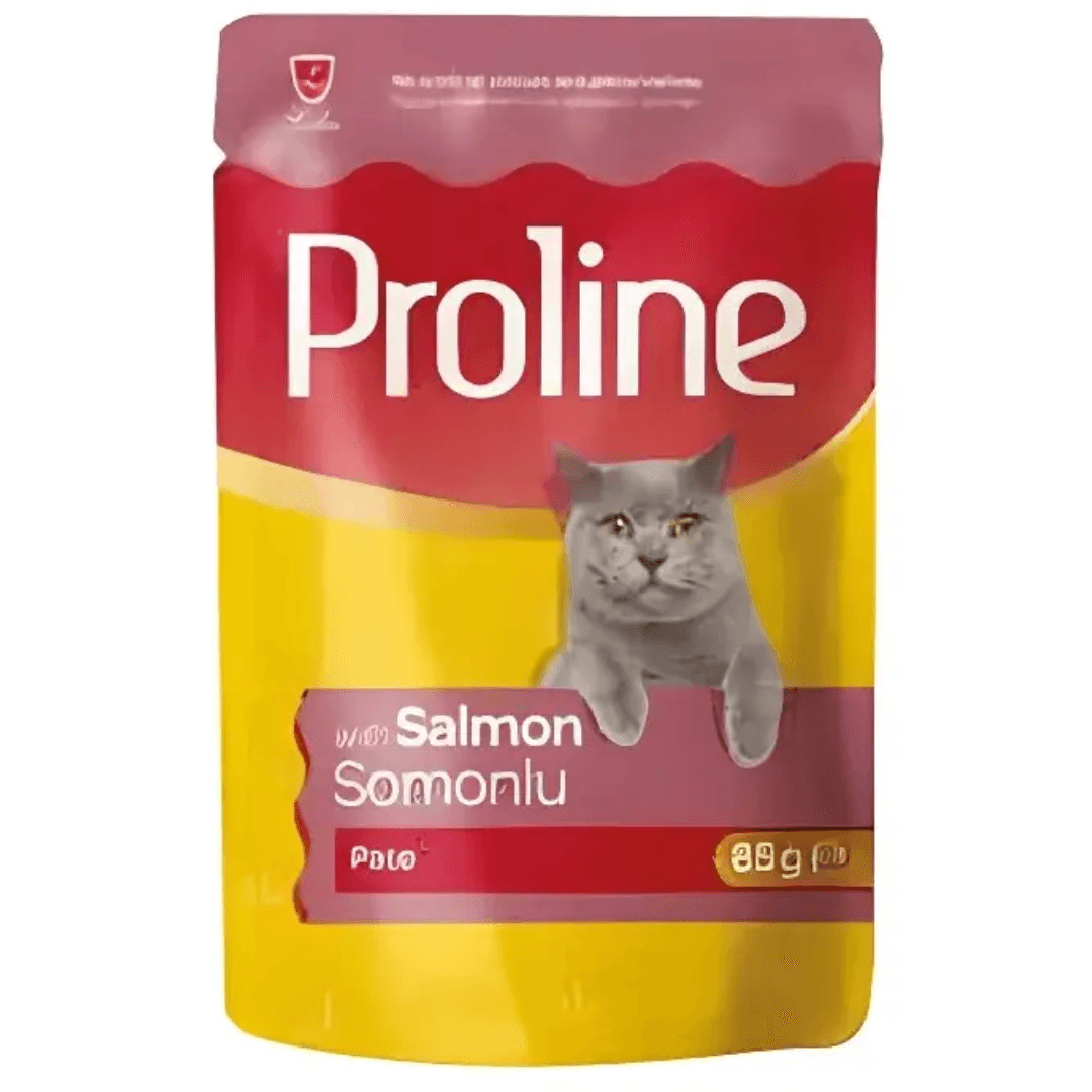 Proline Cat Food Pouch Salmon In Pate 85g