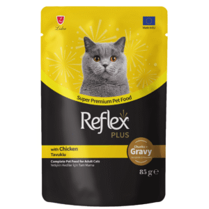 Reflex Plus Cat Food Pouch Chicken Chunks In Gravy 85g