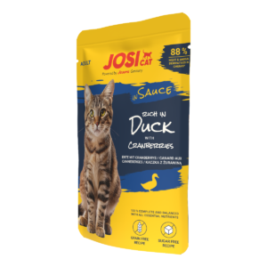 JosiCat Wet Food Rich in Duck in Sauce - 85g