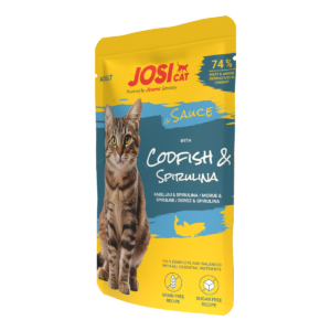 JosiCat Wet Food with Codfish in Sauce - 85g