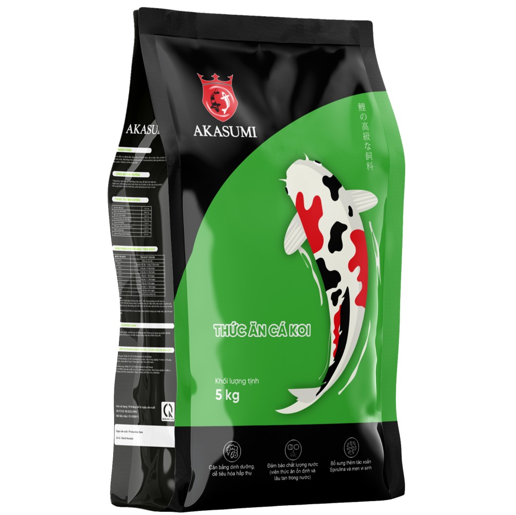 AKASUMI Fish Food Staple (5mm) 5kg