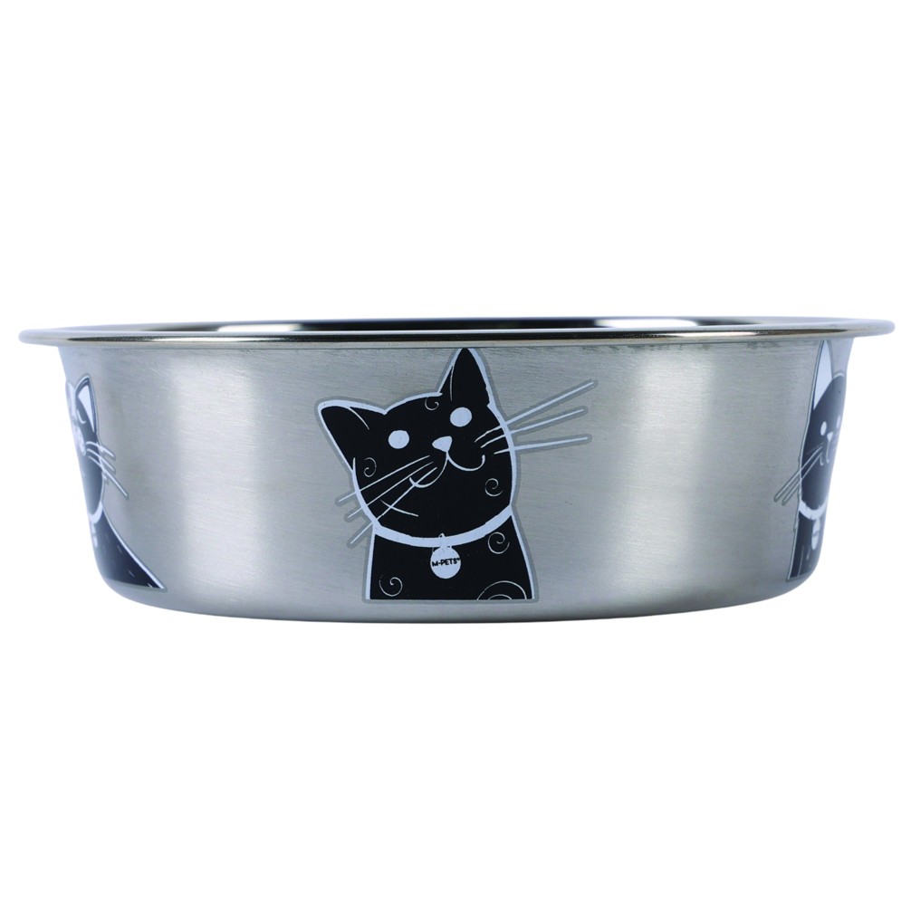 M-Pets PETJOY CatFamily Stainless Bowl - Image 2
