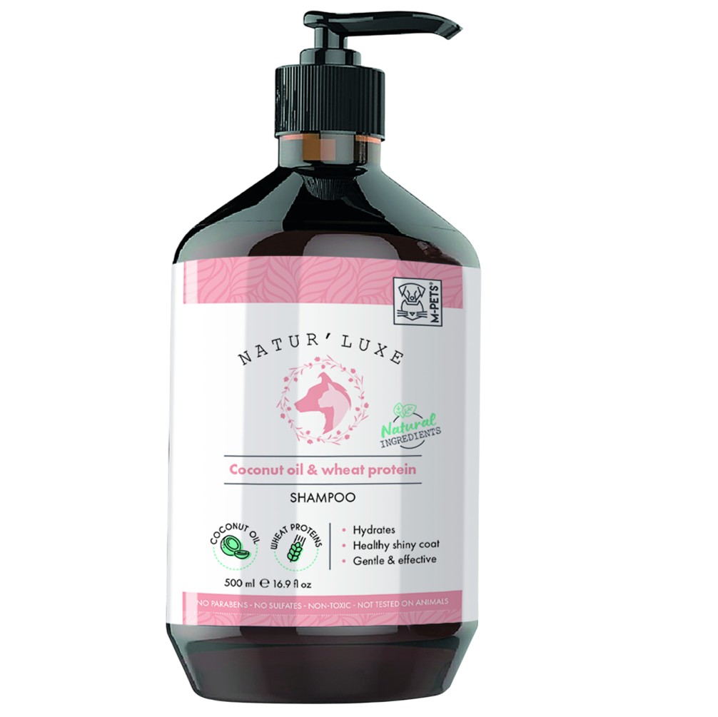M–Pets NATUR’LUXE Coconut Oil & Wheat Protein – 500ml