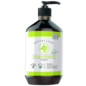 M–Pets NATUR’LUXE Lemongrass & Argan Oil Shampoo – 500ml