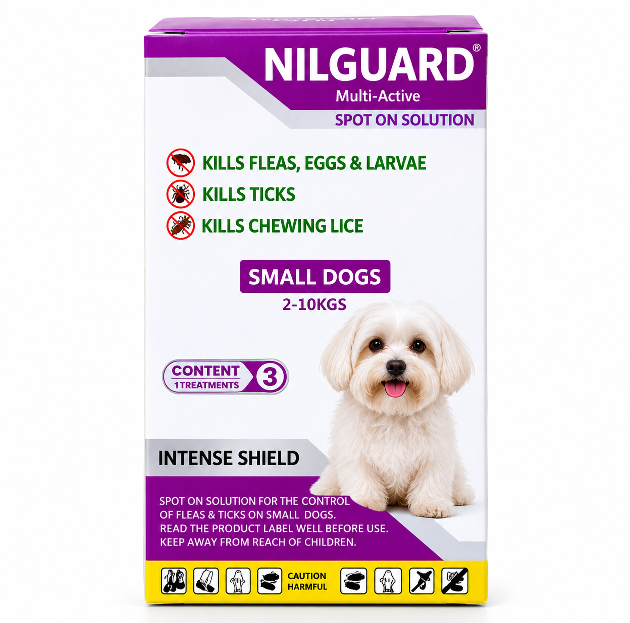 Nilguard Multi-Active Spot-On Solution - Small Dogs - 2-10KG